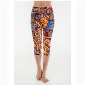 Satva Rati Capri Swirly Print